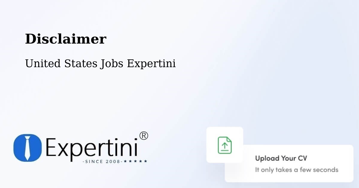 Disclaimer – Bluefield - United States Jobs Expertini